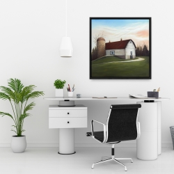 Encadré 24 x 24 - Grange blanche