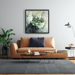 Encadré 24 x 24 - Lilas blanc