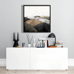 Framed 24 x 24 - Spring showers