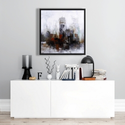 Framed 24 x 24 - Obscure buildings