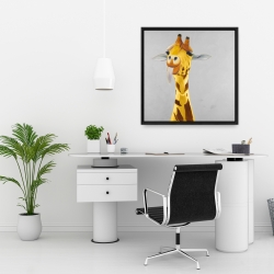 Encadré 24 x 24 - Drôle de girafe