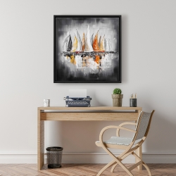 Framed 24 x 24 - Sails on the winds