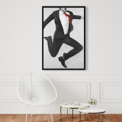 Framed 24 x 36 - Happy classic man