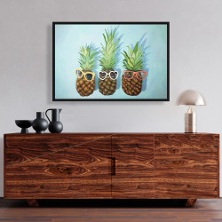 Encadré 24 x 36 - Ananas d'été