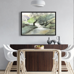 Framed 24 x 36 - Oasis of relaxation