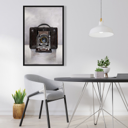 Framed 24 x 36 - Old camera
