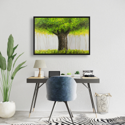 Framed 24 x 36 - Big green tree