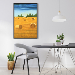 Encadré 24 x 36 - Paysage de la campagne