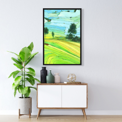 Encadré 24 x 36 - Rizières du vietnam