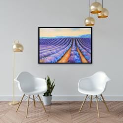 Framed 24 x 36 - Lavender fields