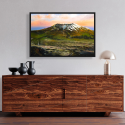 Encadré 24 x 36 - Vue montagneuse