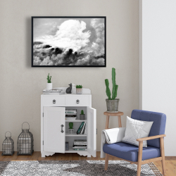 Framed 24 x 36 - Clouds