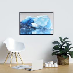 Encadré 24 x 36 - Icebergs d'islande