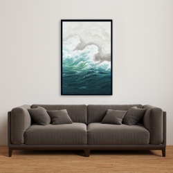 Framed 24 x 36 - Seaside