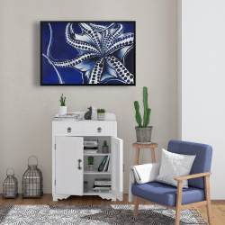Framed 24 x 36 - Dancing octopus