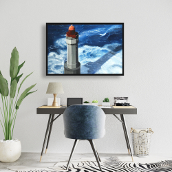 Framed 24 x 36 - The headlight of jument