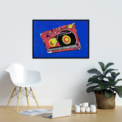 Encadré 24 x 36 - Radio cassette