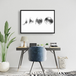 Encadré 24 x 36 - éclipse en plusieurs phases
