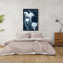 Encadré 24 x 36 - Meduses
