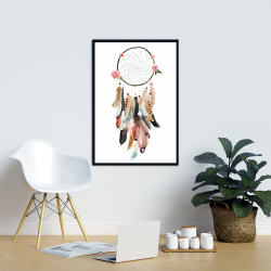 Encadré 24 x 36 - Capteur de rêves féminin