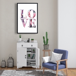 Framed 24 x 36 - Love bloom