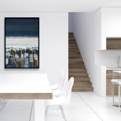 Encadré 24 x 36 - Vue d'oiseau de la plage