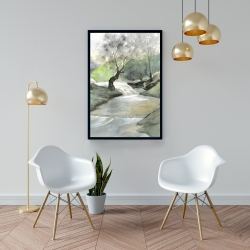 Framed 24 x 36 - Oasis of relaxation