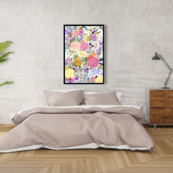 Framed 24 x 36 - Bundle of flowers
