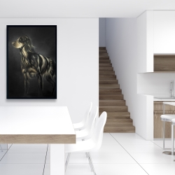 Framed 24 x 36 - Picard spaniel