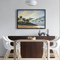 Framed 24 x 36 - Tropical summer moments