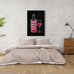 Encadré 24 x 36 - Sauvez l'eau buvez du vin