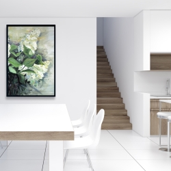 Encadré 24 x 36 - Lilas blanc