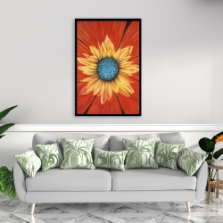 Framed 24 x 36 - Flower middle