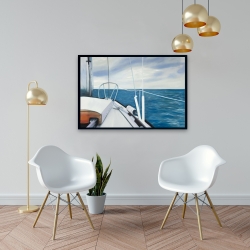Encadré 24 x 36 - Voguer sur l'eau