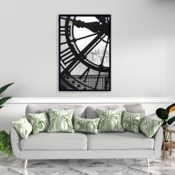 Framed 24 x 36 - Clock at the orsay museum