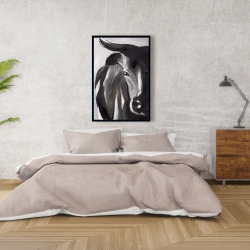 Encadré 24 x 36 - Plan rapproché d'un taureau