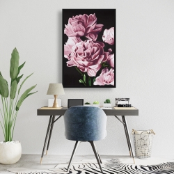 Encadré 24 x 36 - Pivoines roses