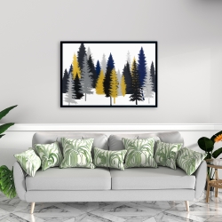 Framed 24 x 36 - Golden fir