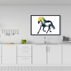 Framed 24 x 36 - Galloping horse