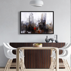 Framed 24 x 36 - Obscure city