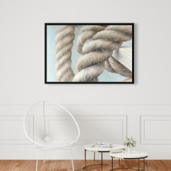 Encadré 24 x 36 - Noeud de corde de bateau