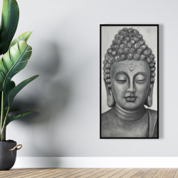Framed 24 x 48 - Spiritual buddha