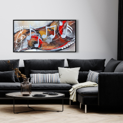 Encadré 24 x 48 - Sérénade abstraite