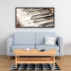 Encadré 24 x 48 - Piano