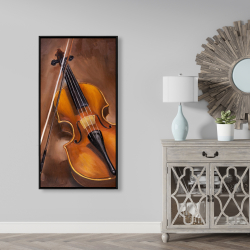 Framed 24 x 48 - Alto violin