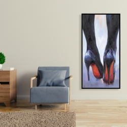 Encadré 24 x 48 - Longues jambes et talons hauts