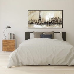 Encadré 24 x 48 - Esquisse de la tour eiffel