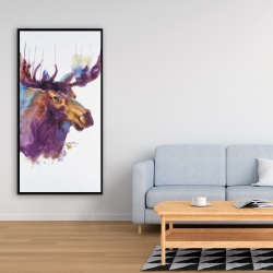 Encadré 24 x 48 - Orignal abstrait