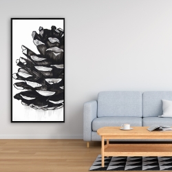 Encadré 24 x 48 - Cocotte de pin
