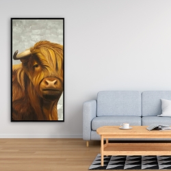 Encadré 24 x 48 - Vache des montagnes